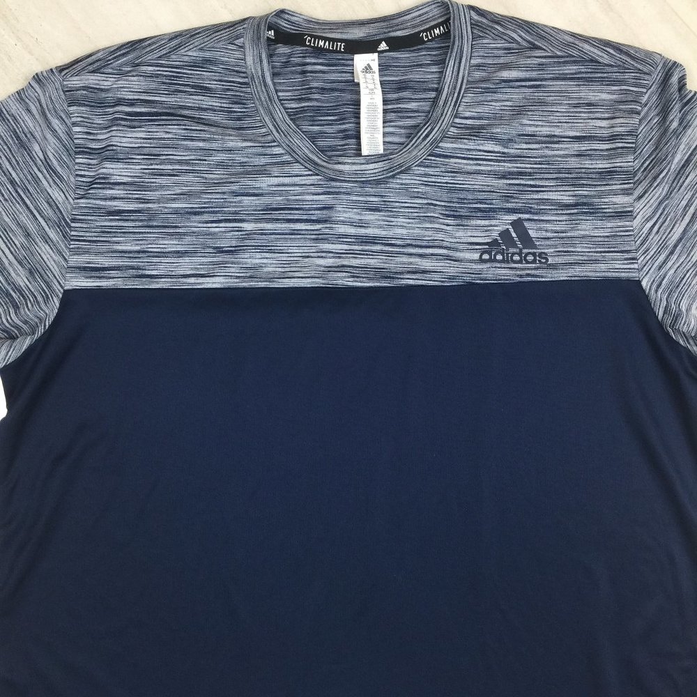 Adidas Essentials Xl Color Block Tech Tee - image 5